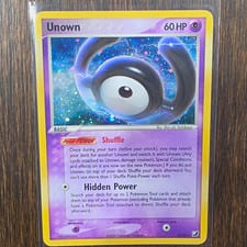 2005 Unseen Forces Unown #H card
