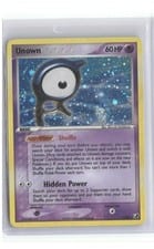 2005 Unseen Forces Unown #I card