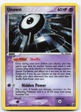 2005 Unseen Forces Unown #L card