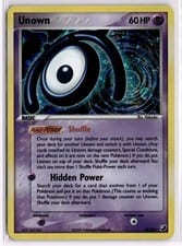 2005 Unseen Forces Unown #M card
