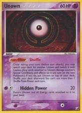 2005 Unseen Forces Unown #O card