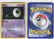 2005 Unseen Forces Unown #Q card