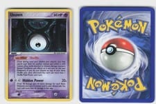 2005 Unseen Forces Unown #V card