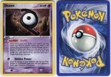 2005 Unseen Forces Unown #Z card