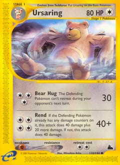 Skyridge Ursaring #110 card