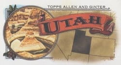 2024 Topps Allen & Ginter 50 States Mini Utah #50S-44 card