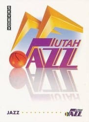 1991-92 SkyBox Base Set Utah Jazz #376 card