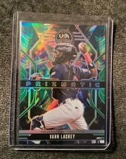 2026 Panini Stars & Stripes Prizm Prizmatic Vahn Lackey #6 card