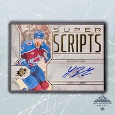 2025-26 SPx SuperScripts Valeri Nichushkin #SS-VN card