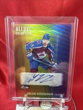 2025-26 Upper Deck Allure Color Flow Full Rainbow Auto Valeri Nichushkin #RA-VN card