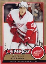 2008-09 O-Pee-Chee Base Set Valtteri Filppula #404 card