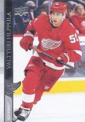 2020-21 Upper Deck Base Set Valtteri Filppula #320 card