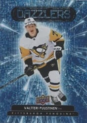 2022-23 Upper Deck Dazzlers Valtteri Puustinen #DZ-90 card