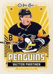 2025-26 O-Pee-Chee Base Retro Valtteri Puustinen #19 card