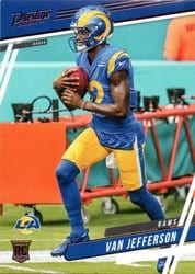 2020 Panini Chronicles Prestige Rookies Update Van Jefferson #325 card