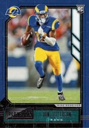 2020 Panini Playbook Base Set Van Jefferson #127 card