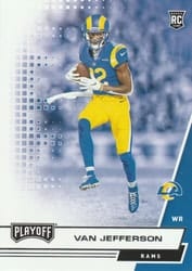 2020 Panini Playoff Base Set Van Jefferson #226 card