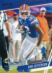 2020 Panini Prestige Base Set Van Jefferson #296 card