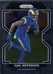 2021 Panini Prizm Base Set Van Jefferson #64 card