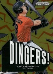 2025 Panini Prizm Dingers! Vance Honeycutt #22 card