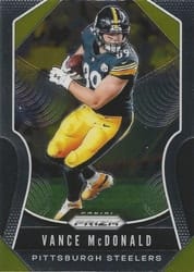 2019 Panini Prizm Base Set Vance McDonald #95 card