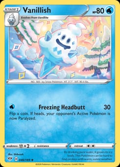 Darkness Ablaze Vanillish #46 card