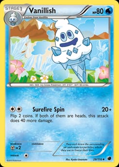 Plasma Freeze Vanillish #28 card