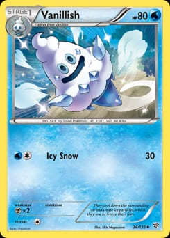 Plasma Storm Vanillish #36 card