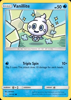 Guardians Rising Vanillite #33 card