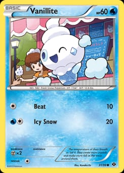 Next Destinies Vanillite #31 card