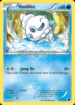 Plasma Freeze Vanillite #27 card