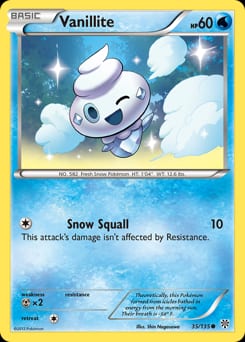 Plasma Storm Vanillite #35 card