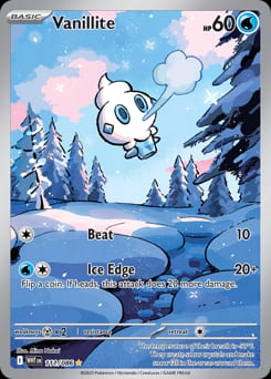 2025 White Flare Vanillite #111 card
