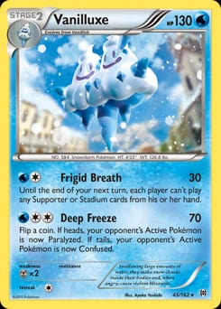 BREAKthrough Vanilluxe #45 card