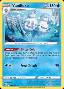 2020 Darkness Ablaze Vanilluxe #47 card