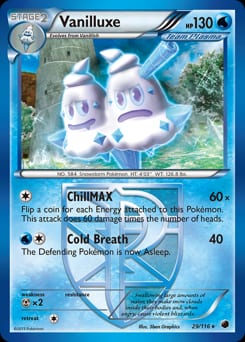 Plasma Freeze Vanilluxe #29 card