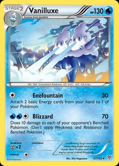 2013 Plasma Storm Vanilluxe #37 card