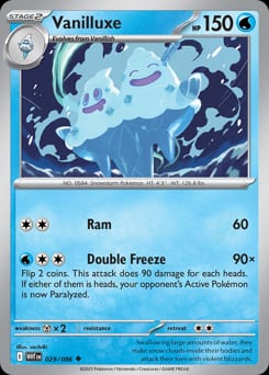 2025 White Flare Vanilluxe #29 card