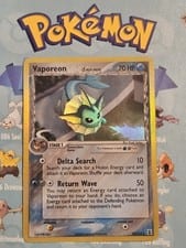 Delta Species Vaporeon δ #18 card
