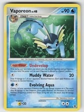 Rising Rivals Vaporeon #34 card