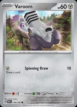 2023 Obsidian Flames Varoom #154 card