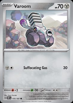 2023 Obsidian Flames Varoom #155 card