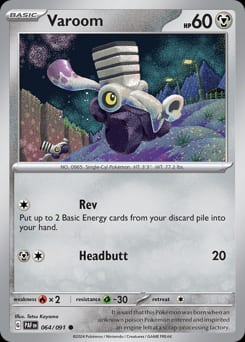 2024 Paldean Fates Varoom #64 card