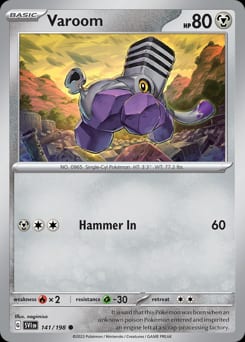 2023 Scarlet & Violet Varoom #141 card