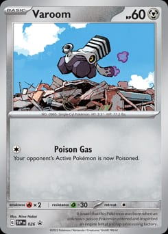 2023 Scarlet & Violet Black Star Promos Varoom #26 card