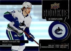 2022-23 Upper Deck Rookie Retrospective Vasily Podkolzin #RR-19 card