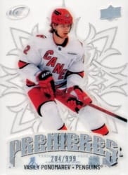 2024-25 Upper Deck Ice Base Set Vasily Ponomarev #164 card