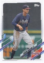 2021 Topps Pro Debut Base Set Vaughn Grissom #PD-112 card