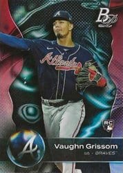 2023 Bowman Platinum Base Set Vaughn Grissom #70 card