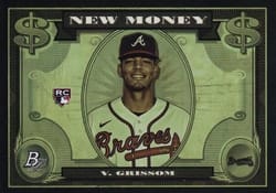 2023 Bowman Platinum New Money Vaughn Grissom #NM-19 card